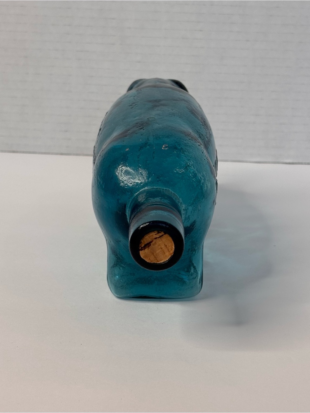 Vintage Suffolk Bitters Blue Pig Form Bottle - Picture 3 of 13